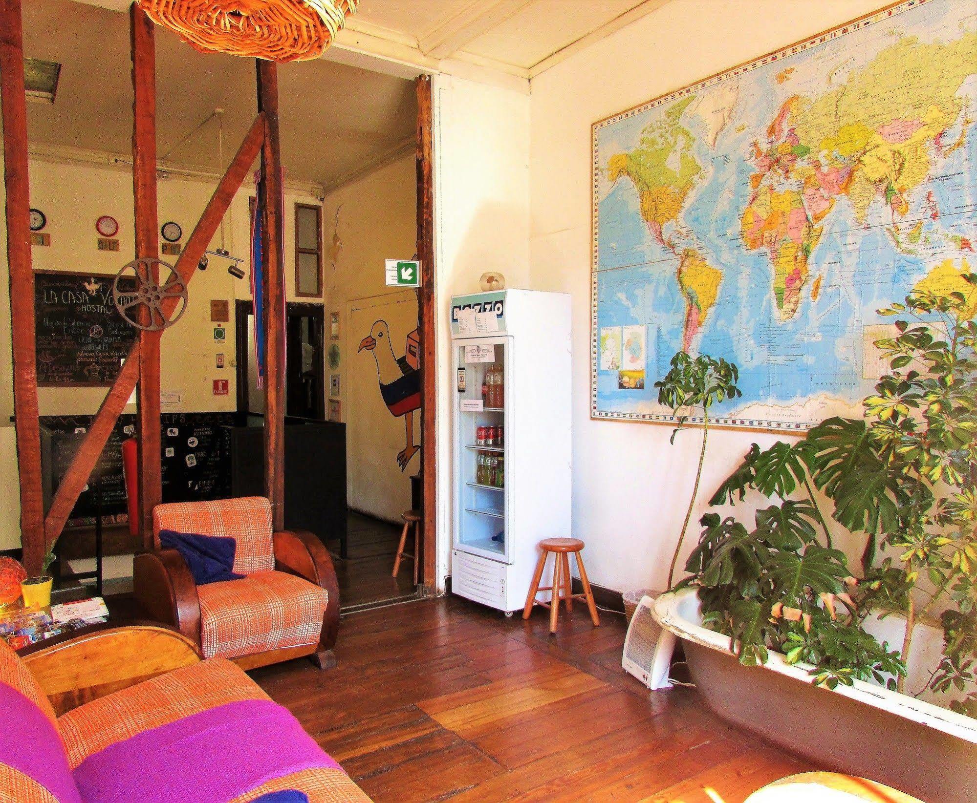 Casa Volante Hostal Valparaíso Exterior foto